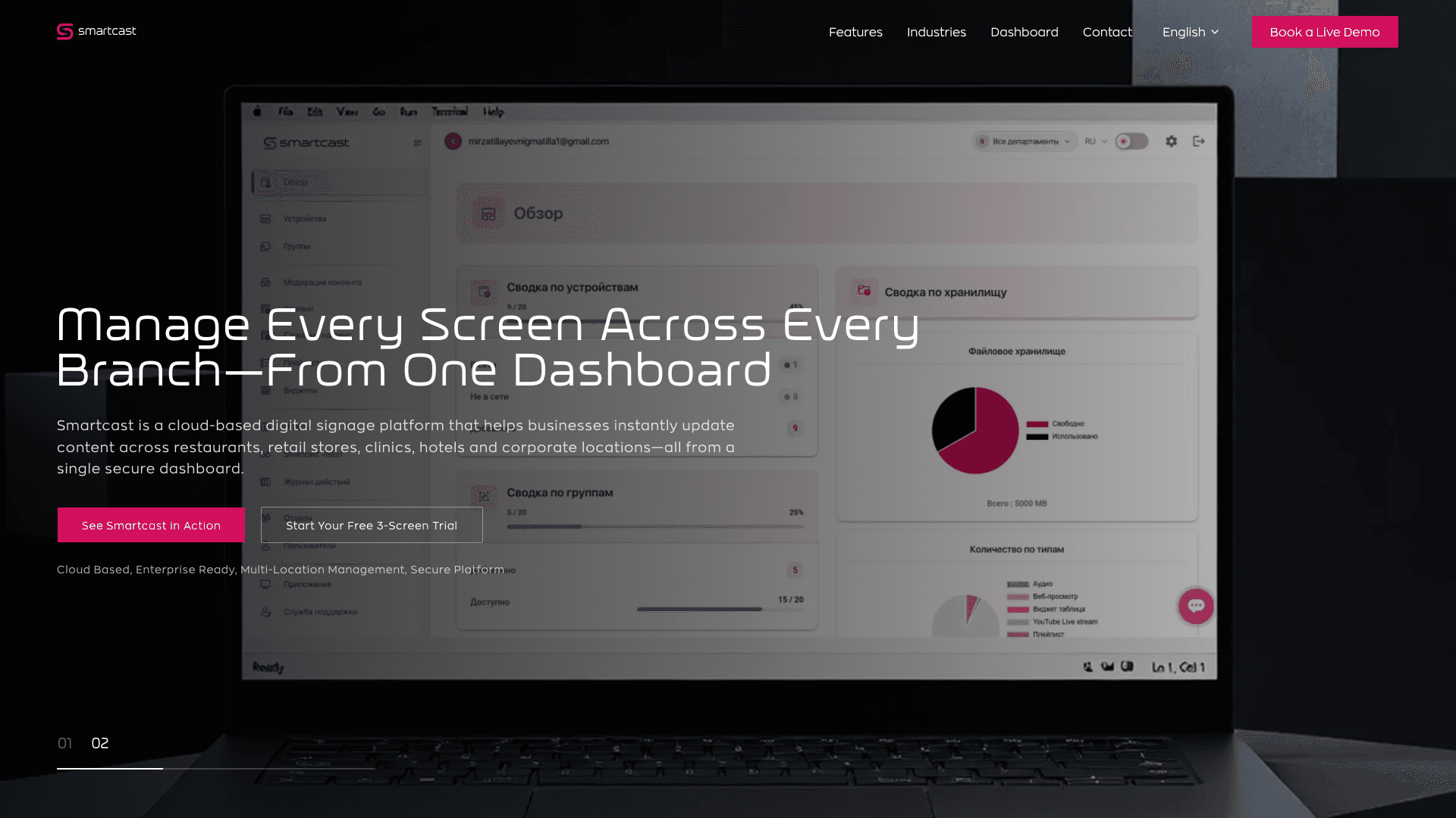 Smartcast International Landing Page (Saudi Arabia) - Image 2