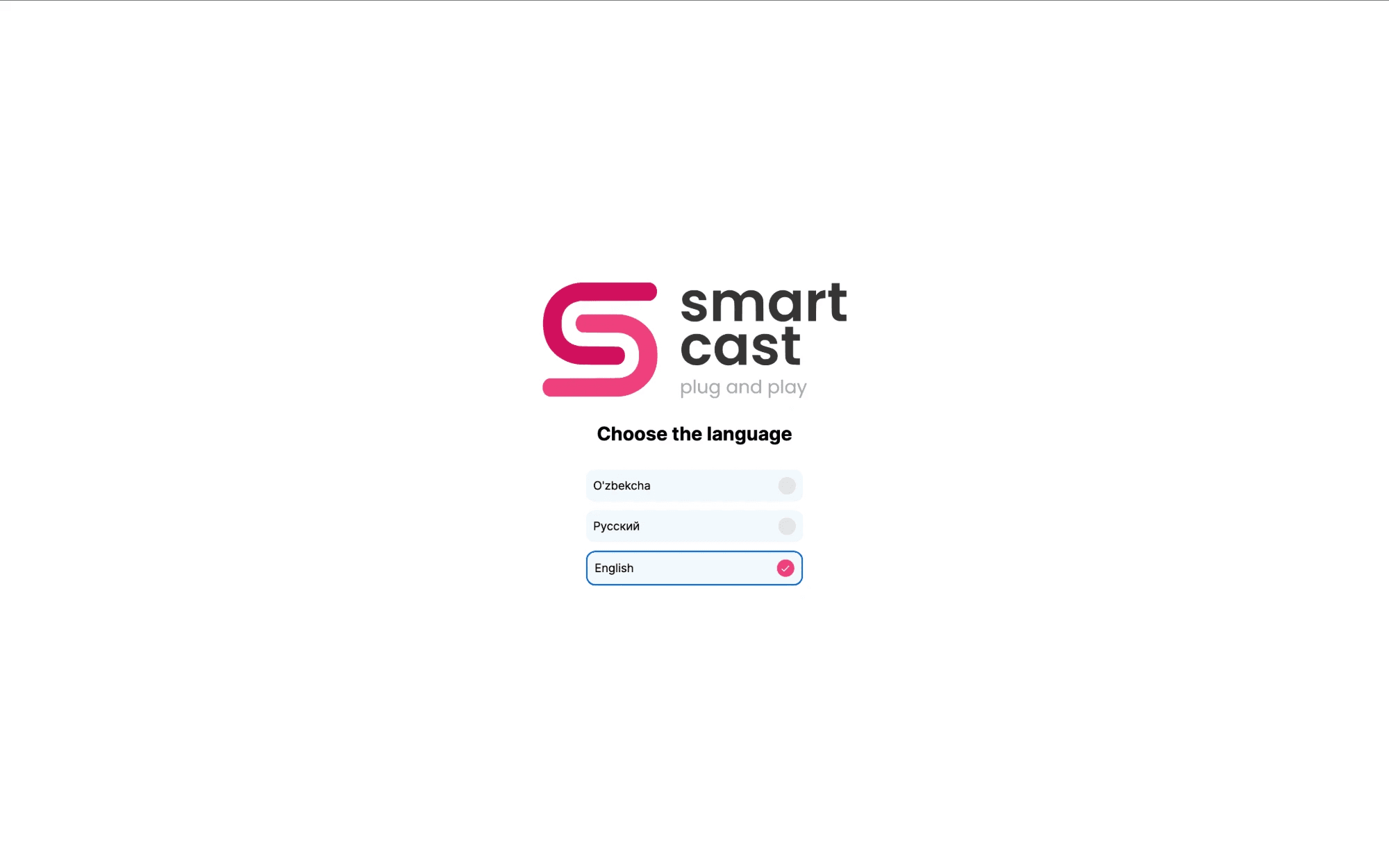 SmartCast Web Player