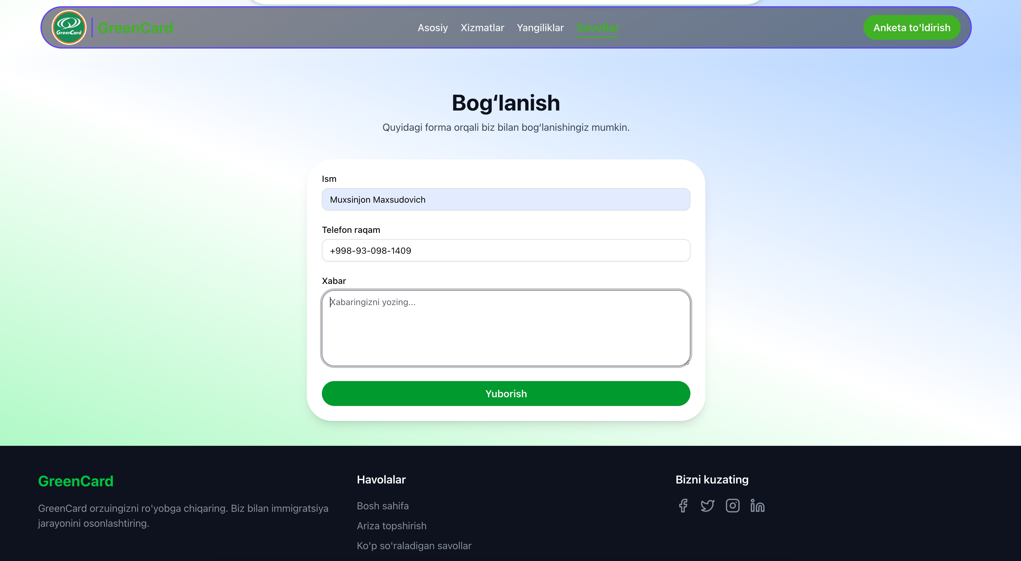 GreenCard Apply - Image 2